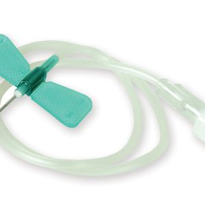 Aghi Butterfly Verde FLY-SET 21G Luer Lock con tubo 30 cm – 100 pz.