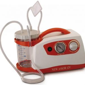 Aspiratore chirurgico NEW ASKIR 30 12V VASO 1 lt – da ambulanza solo con cavo auto 12V