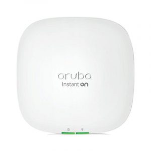 Hpe instant on ap22 access point wireless dual band 2.4/5ghz wi-fi 6 bluetooth 1774 mbit/s multi user mimo 1 x ethernet 1000 (uplink) poe con adattatore di alimentazione 12 v/18 w montabile a soffitto
