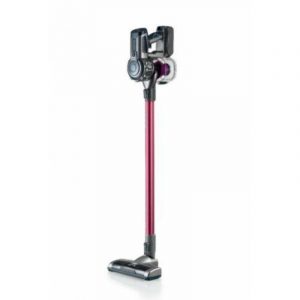 Ariete 2758 scopa elettrica cordless digitale 200w senza sacchetto capacita 1l lithium 22v grigio rosa