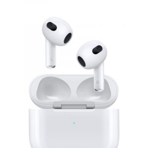 Apple airpods (3 generazione) auricolari bluetooth 5.0 con custodia di ricarica wireless ipx4 bianco