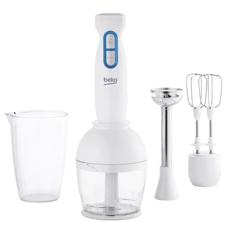 Beko hba5550w frullatore ad immersione capacita` 900 ml 550 w 1 velocita` bianco