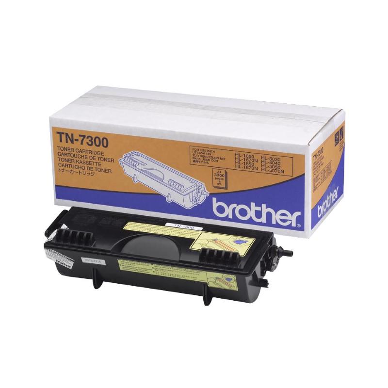 Brother tn-7300 toner nero per hl 5030/5040/5050/5070n/1650/1670n/1850/1870n - dcp 8020/8025d/mfc8420/8820d 3.300 pag