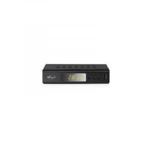 Digiquest decoder digitale terrestre twin tuner rec hdmi scart usb rec and play telecomando 2in1 12vcc