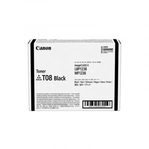 Canon t08 toner nero 11.000pp x i-sensys x 1238p 1238pr 1238i 1238if