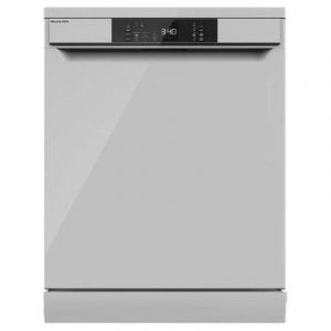 Sharp qw-na1bf47es lavastoviglie libera installazione 13 coperti classe energetica e 3 programmi mezzo carico 60 cm argento