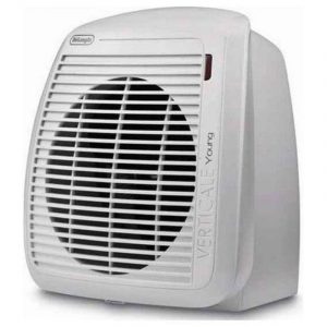 Delonghi hvy1020.w young termoventilatore da tavolo verticale potenza 2000 w bianco