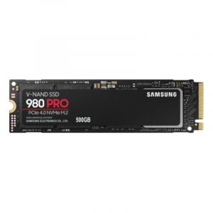 Samsung 980 pro ssd interno m.2 500gb pci express 4.0 v-nand mlc nvme