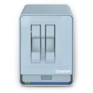 Qnap qmiroplus-201w nas desktop collegamento ethernet lan blu j4125