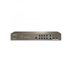 Tenda teg5312f switch 10 porte gigabit 10/100/1000 + 2p sfp l3 managed