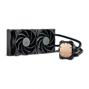 Cooler master masterliquid lite 240 intel lga 7752066 amd am4fm1 2x120x120x25mm 2000rpm 15db