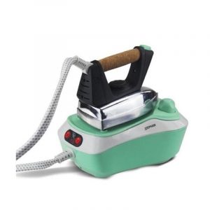 Zephir zhf5000 ferro da stiro con caldaia 2300w serbatoio 0.5lt piastrta in alluminio nero verde