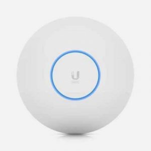Ubiquiti u6-lr access point wireless unifi 6 long-range 3000 mbit/s 300 utenti supporto poe bianco