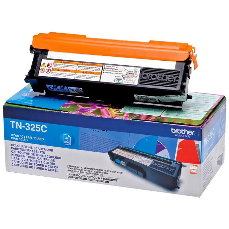 Brother tn-325c toner ciano per hl-4150cdn/hlò4140cn/mfc-9460cdn/mfc-9465cdn/dcp-9055cdn garanzia italia (tn-325c)