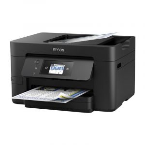 Epson stampante multifunzione workforce pro wf-3820dwf, inkjet a4 fronte-retro, fax, scansione, copia, adf 35 pagine, velocita` 21 pagine al minuto