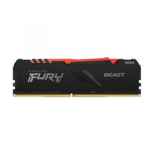 Kingston fury beast rgb memoria ram 8gb 3200mhz ddr4 cl16 dimm