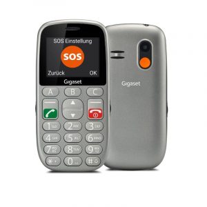 Siemens gigaset gl-390 telefono cellulare senior tastiera parlante display 2,2 tasto sos dual sim