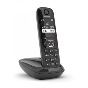 Gigaset as690 cordless dect black