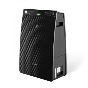 Sharp purificatore 27 w con funzione umidificatore ionizzatore filtro hepa nero