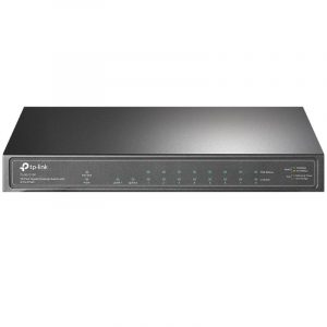 Tp-link tl-sg1210p switch gigabit ethernet 10-100-1000 supporto power over ethernet grigio