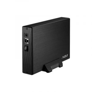 Adj ah612 box 3.5 sata a usb 3.0 nero slim case alluminio