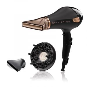 Imetec p5-3800 bellissima my pro ceramic asciugacapelli 2300w nero-oro rosa