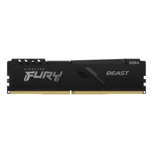Kingston fury beast black 16gb ddr4 2.666mhz cl 16 dimm