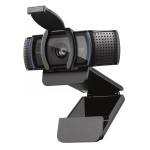 Logitech c920s hd pro webcam videochiamata full hd 1080p-30fps correzione luce hd privacy shutter