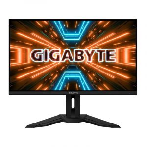 Gigabyte m32q 31.5 led ips quad hd 16:9 165hz 0.8ms contrasto 1.000:1 freesync premium hub usb hdmi displayport usb-c altoparlanti incorporati nero