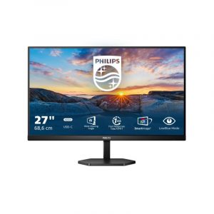 Philips e-line 27e1n3300a 27 led ips full hd 75hz 300 cd/mq 1000:1 1 ms altoparlanti hdmi usb-c 1920 x 1080