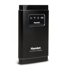 Hamlet 4g lte wi-fi hotspot permette di condividere la connessione internet 4g/3g con un massimo di 10 dispositivi wi-fi