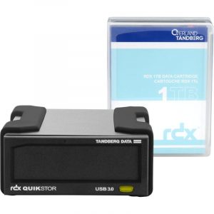 Overland-tandberg rdx quickstor lettore di cassetta 8864-rdx nero