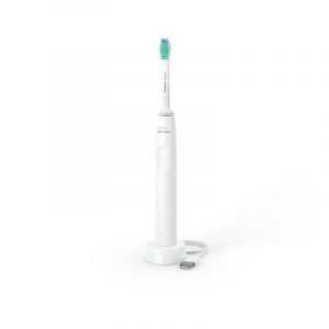 Philips spazzolino elettrico sonico serie 2000 bianco
