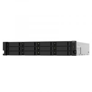 Qnap ts-1232pxu-rp-4g nas chassis rack 2u annapurna labs al324 1.7ghz ram 4gb-12 bay hdd/ssd 2.5/3.5-2xsfp+ 2xrj-45-s.o. qnap turbo system black