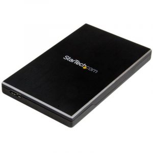 Startech box vuoto hdd/ssd formato 2.5 interfaccia sata micro usb 3.1 b