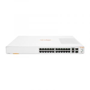 Hewlett packard aruba instant on 1960 switch 24g 2xgt 2sfp+ gestito l2+ gigabit ethernet (10/100/1000) 1u bianco