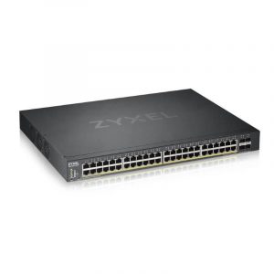 Zyxel xgs1930-52hp switch intelligente 48×10-100-1000 (poe+) + 4 x 10 gigabit sfp+ montabile su rack poe+ 375w