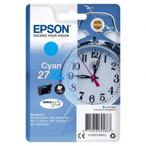Epson cartuccia inchiostro ciano sveglia serie 27xl