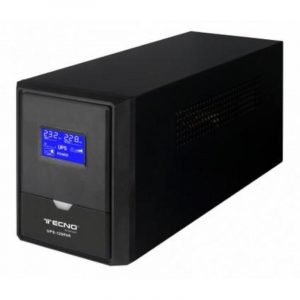Tecno ups 1200va 500w 3 uscite bivalenti funzione ac restart dispaly lcd
