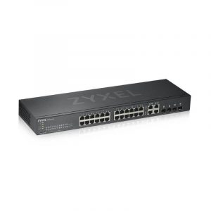 Zyxel gs1920-24v2 switch intelligente 24x10-100-1000 + 4 x combo gigabit sfp montabile su rack