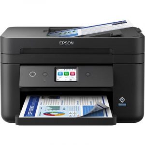 Epson workforce wf-2960dwf stampante multifunzione ink-jet a colori a4 wi-fi duplex fax capacita` 150 fogli usb lan 14ppm