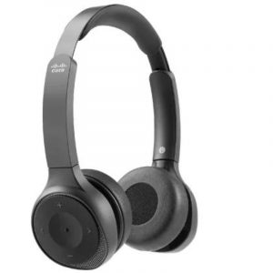 Cisco headsed 730 cuffia bluetooth biaurale wireless con custodia carbone