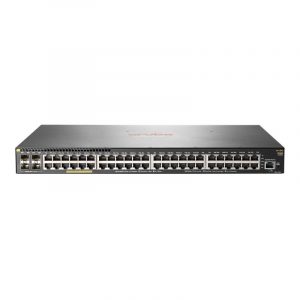 Hp aruba 2930f 48g poe+ 4sfp+ switch l3 gestito 48 x 10-100-1000 (poe+) + 4 x 1 gigabit – 10 gigabit sfp+ (uplink) montabile su rack poe+