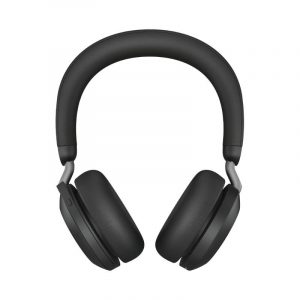 Jabra evolve2 75 duo cuffie con microfono wireless certificate microsoft teams nero