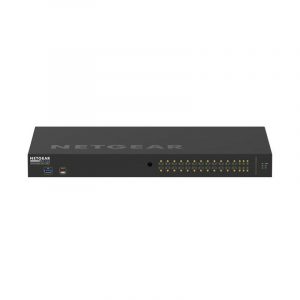 Netgear gsm4230p-100eus switch 30 porte gestito l3 24 x 10/100/1000 (poe+) + 2 x 10/100/1000 + 4 x 1000base-x sfp