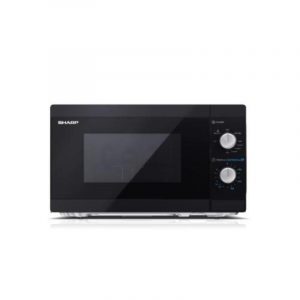 Sharp yc-mg01eb forno a microonde con grill 20l 800w meccanico 5 livelli di potenza illuminazione interna nero