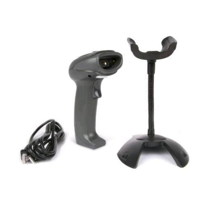 Hamlet hbcs2d100us barcode scanner professionale 2d combo usb + seriale per codici qr e lineari grey