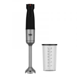 Beko hba81762bx frullatore ad immersione sirius line 750w con tritatitto con 2 lame in acciaio inox mixer doppia frusta black