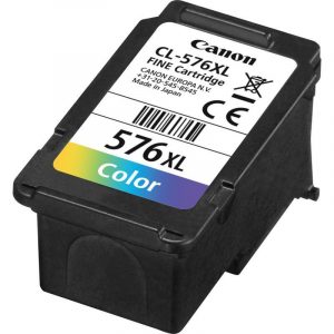 Canon cl-576xl cartuccia d`inchiostro 1 pezzo originale resa elevata xl magenta-giallo-ciano