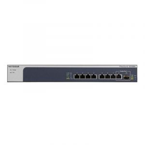 Netgear xs508m-100eus switch non gestito 7 porte lan rj-45 10/100/1000mbps 1 slot sfp+ colore grigio